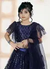 Aaradhna Vol 3 Latest Fancy Designer Party Wedding Wear Net With Embroidery Work Kids Wear Girls Lehnga Choli Collection